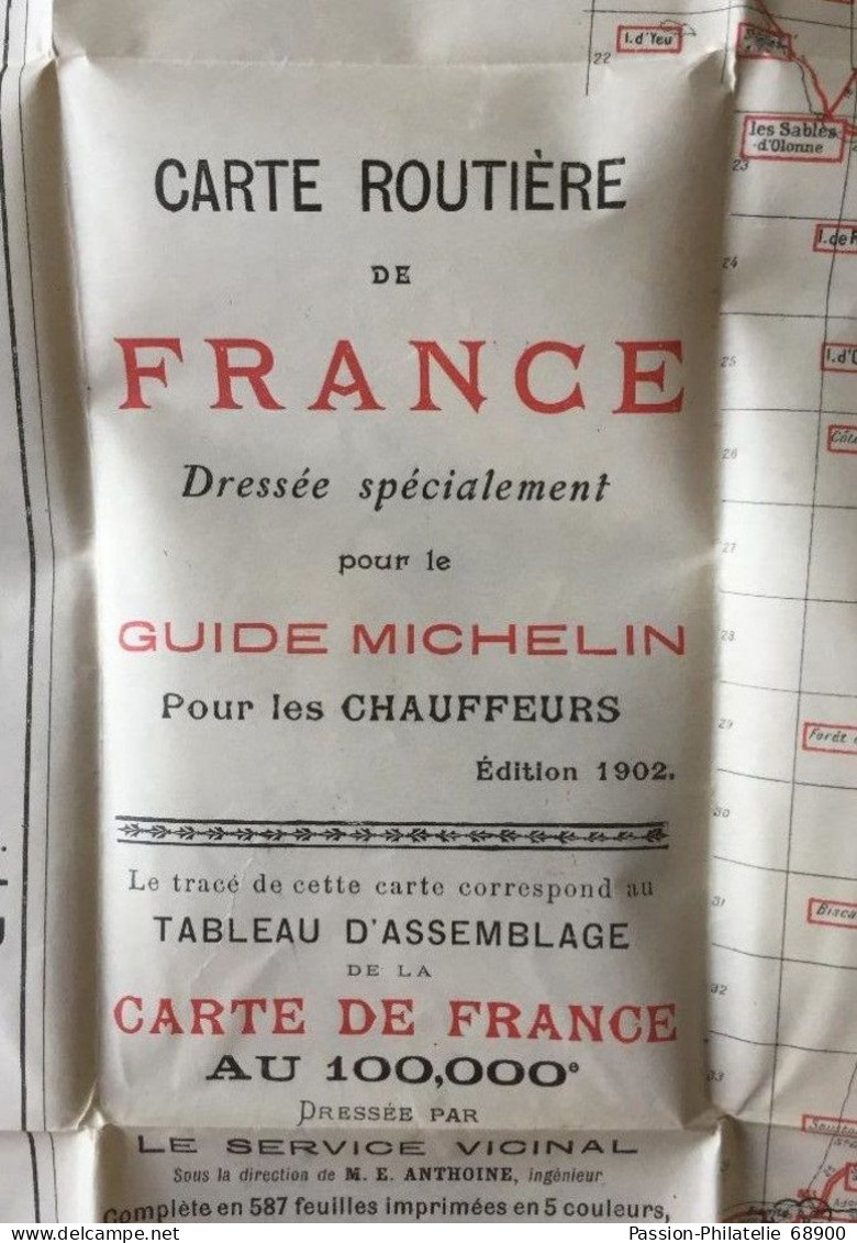 France guide Michelin 1902 A
