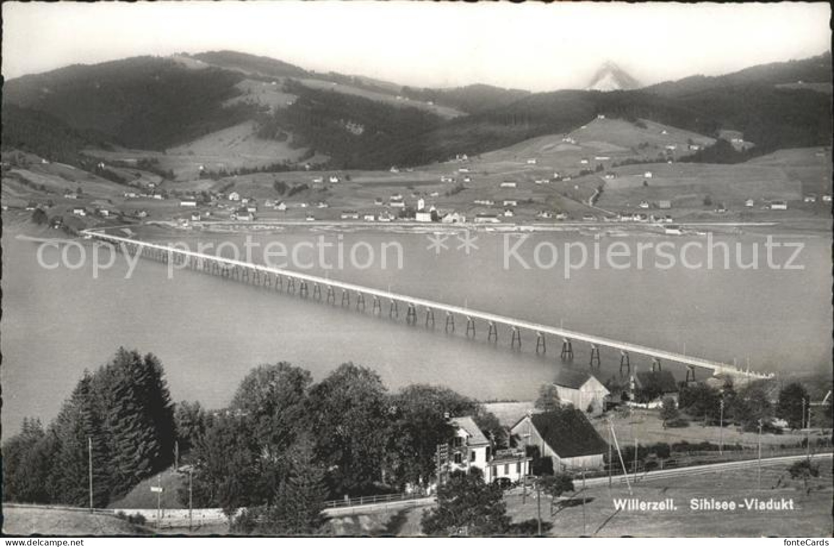 11777096 Willerzell Sihlsee Viadukt Willerzell - Sonstige & Ohne Zuordnung