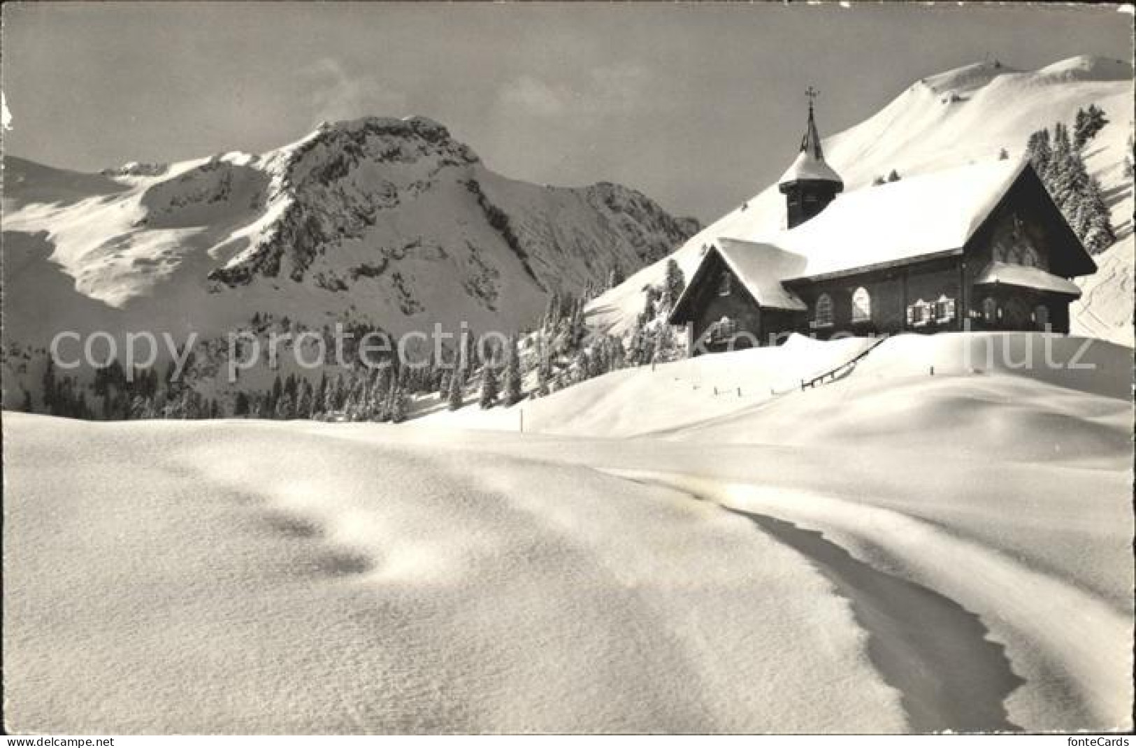 11777047 Stoos SZ Kapelle Im Winter Stoos SZ - Sonstige & Ohne Zuordnung