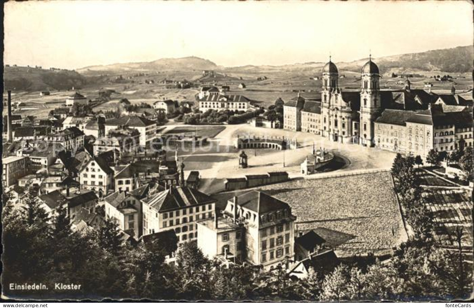 11777037 Einsiedeln SZ Kloster Einsiedeln - Andere & Zonder Classificatie