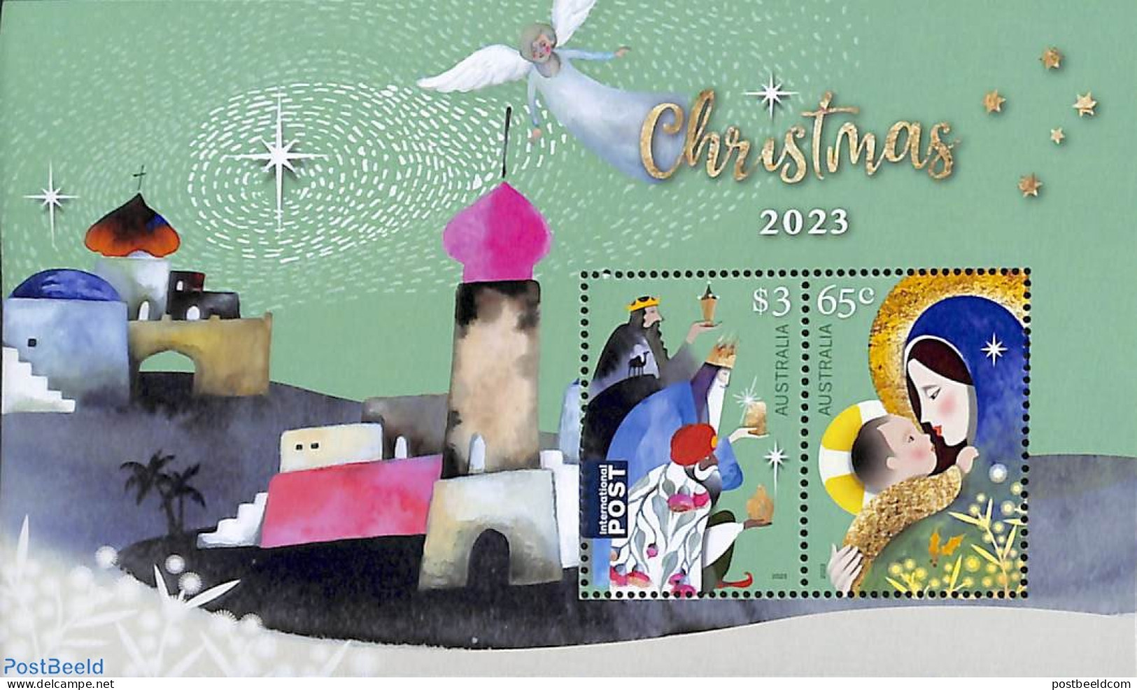 Australia 2023 Christmas S/s, Mint NH, Religion - Christmas - Ongebruikt