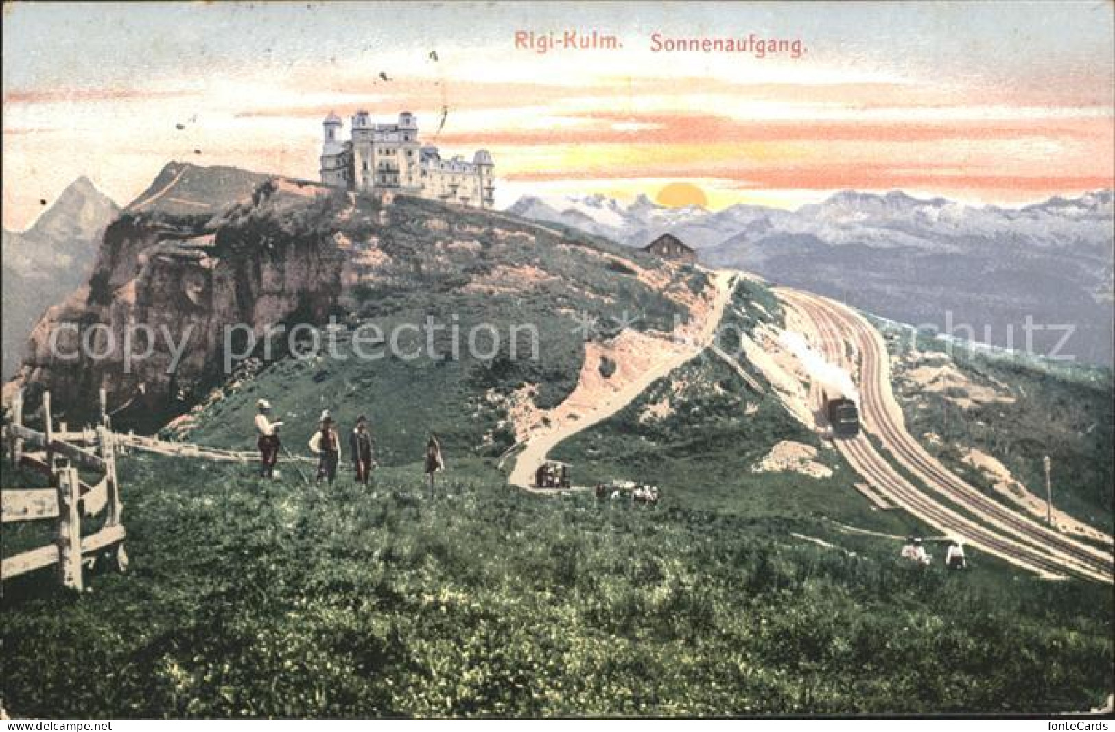 11776986 Rigi Kulm Hotel Mit Rigbahn Und Alpenpanorama Rigi Kulm - Autres & Non Classés