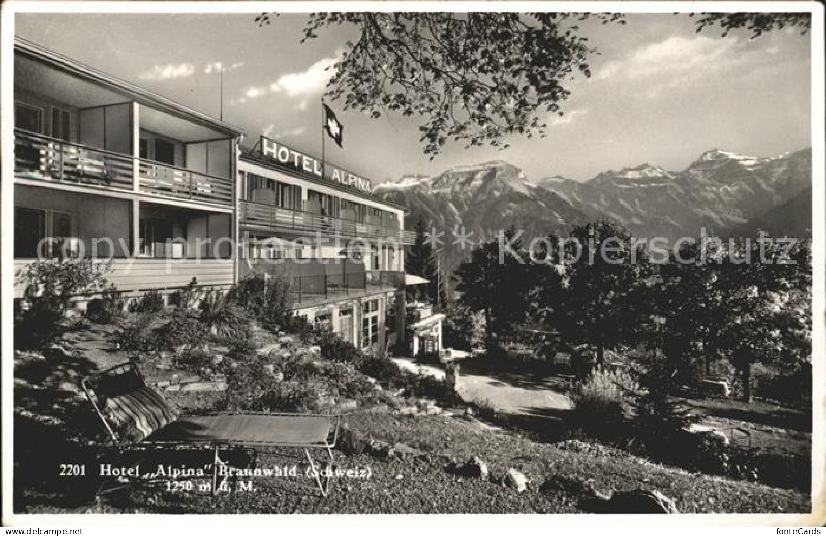 11776887 Braunwald GL Hotel Alpina Braunwald - Autres & Non Classés