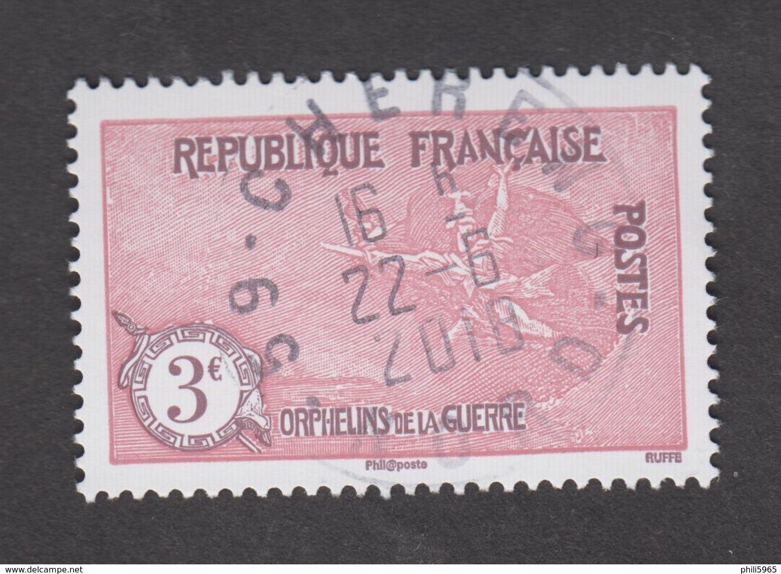 France Oblitérés - Orphelins De La Guerre - Paris Philex 2018 - Cachet Rond -TB - Oblitérés