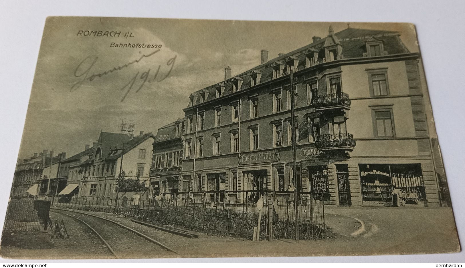 Rombach Bahnhofstrasse  S/w  Postalisch Nicht Gelaufen - Andere & Zonder Classificatie