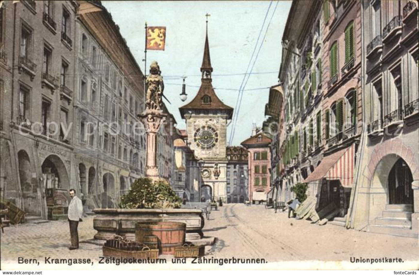 11774186 Bern BE Kramgasse Zeitglockenturm Zaehringerbrunnen Bern - Sonstige & Ohne Zuordnung