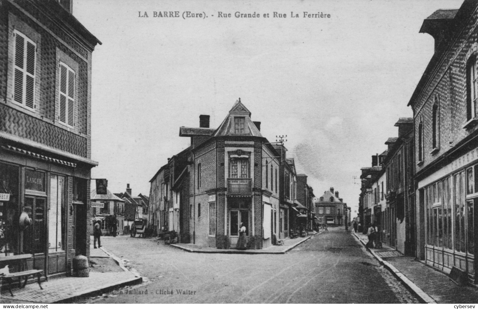 LA BARRE - Rue Grande Et Rue La Ferrière - Commerces - Animé - Other & Unclassified