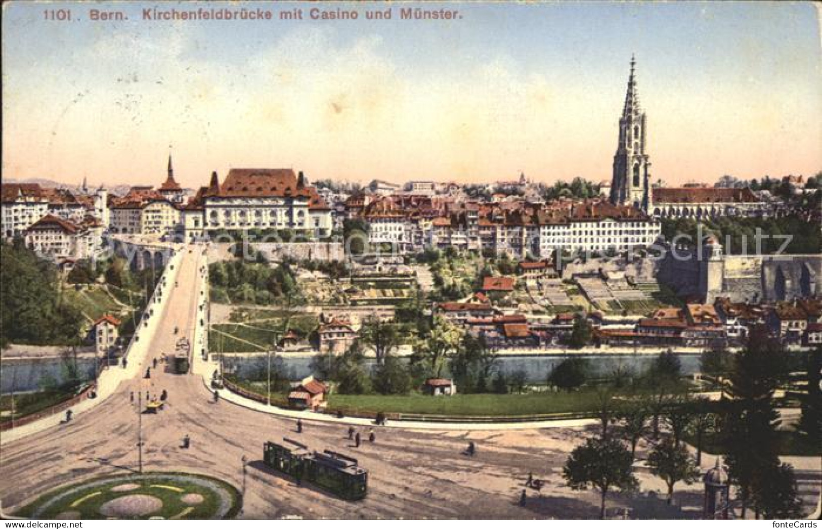 11773937 Bern BE Kirchenfeldbruecke Casino Muenster Bern - Sonstige & Ohne Zuordnung