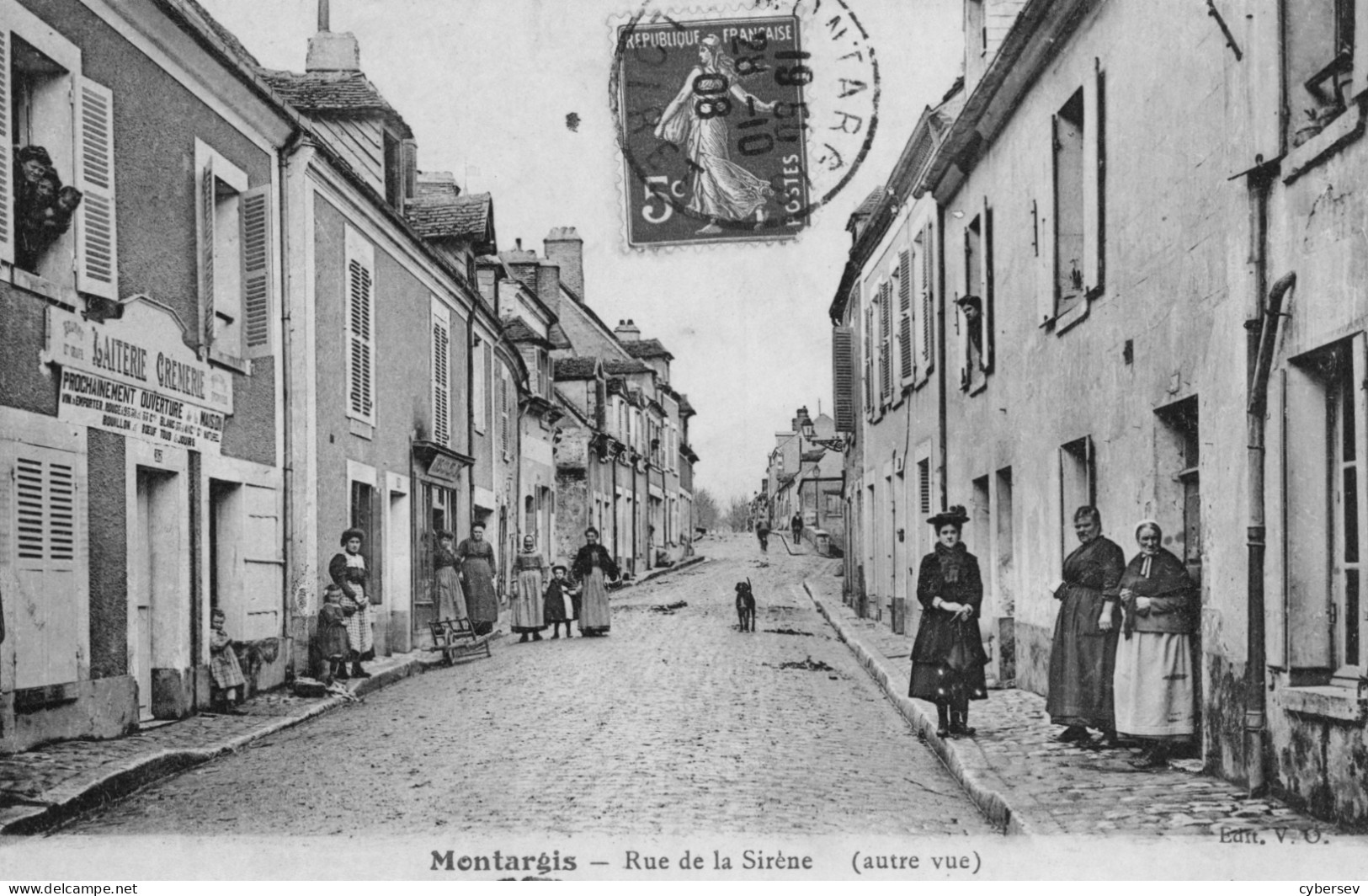 MONTARGIS - Rue De La Sirène - Laiterie, Crémerie - Animé - Montargis