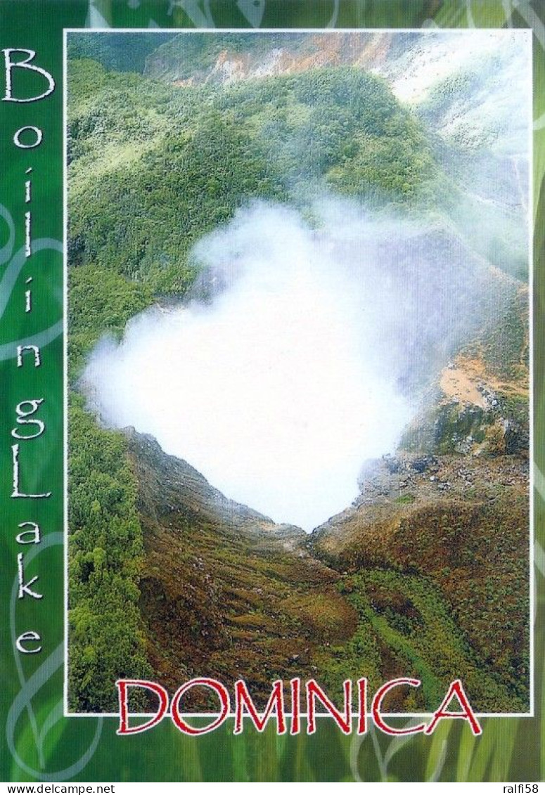 1 AK Dominica * Boiling Lake Im Nationalpark Morne Trois Pitons - Der Zweitgrößte Kochende See Weltweit - UNESCO Erbe * - Dominique