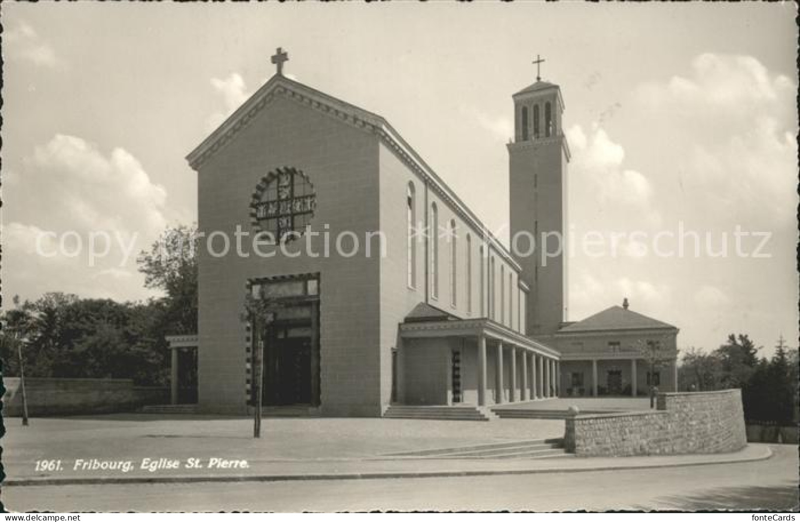 11773777 Fribourg FR Eglise St Pierre Fribourg - Sonstige & Ohne Zuordnung