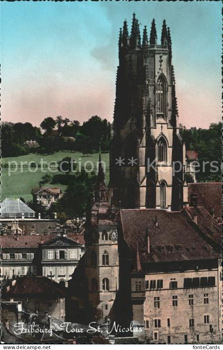 11773757 Fribourg FR Tour St Nicolas Fribourg - Other & Unclassified