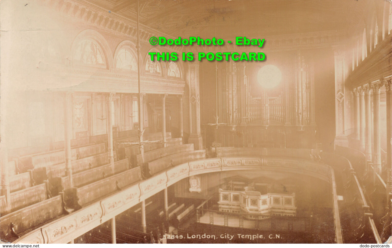 R422461 32849. London. City Temple. C. N. Photochrom. 1907 - Andere & Zonder Classificatie
