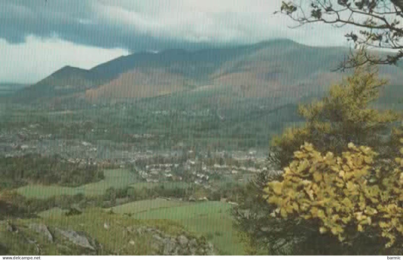 THE ENGLISH LAKES, KESWICK AND SKIDDAW FROM WALLA CRAG COULEUR REF 16372 - Andere & Zonder Classificatie