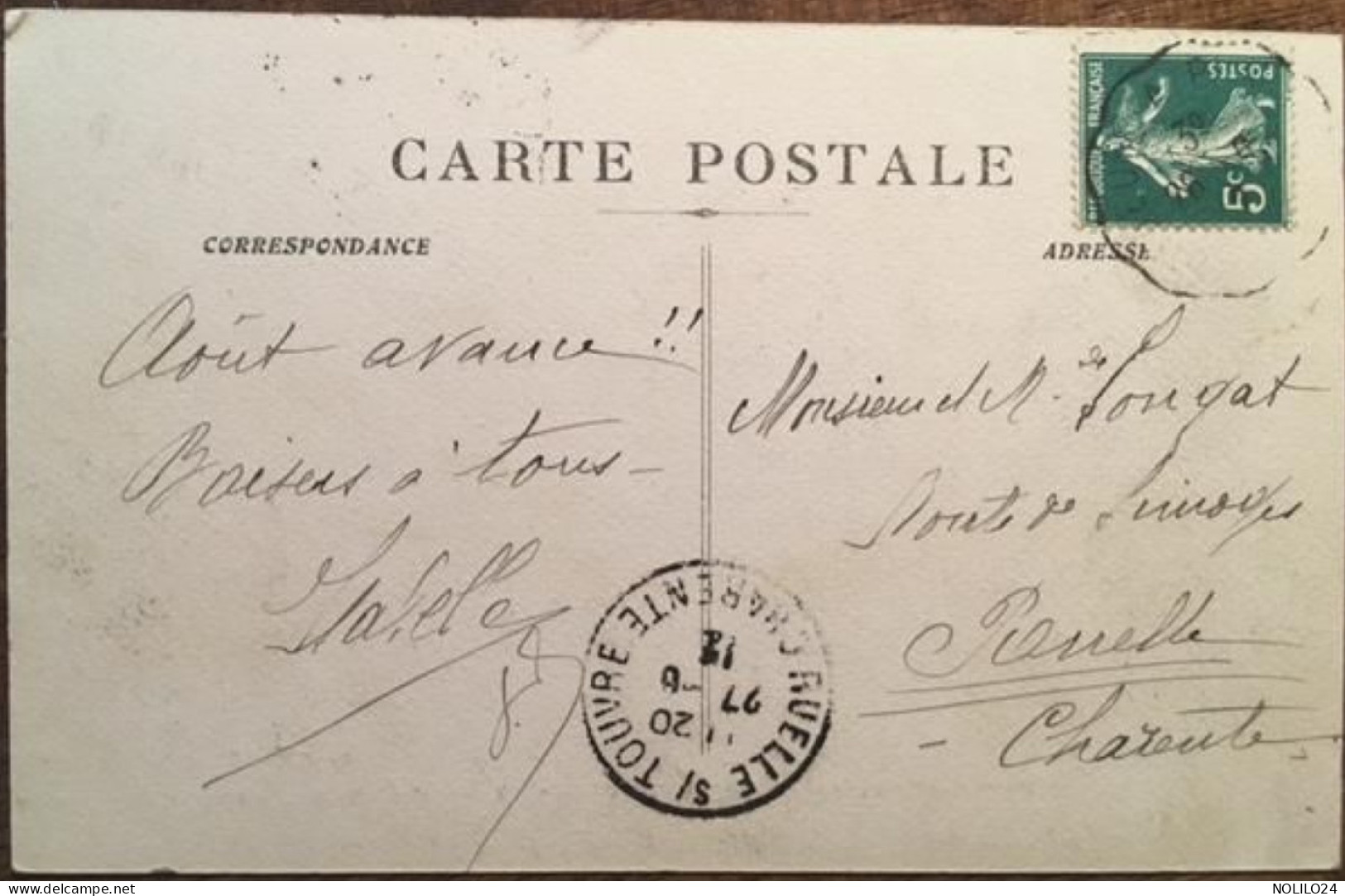 Cpa 24 Dordogne, SAVIGNAC LES EGLISES, La Route D'Excideuil Un Jour De Fête, éd Domège, écrite En 1912 - Autres & Non Classés