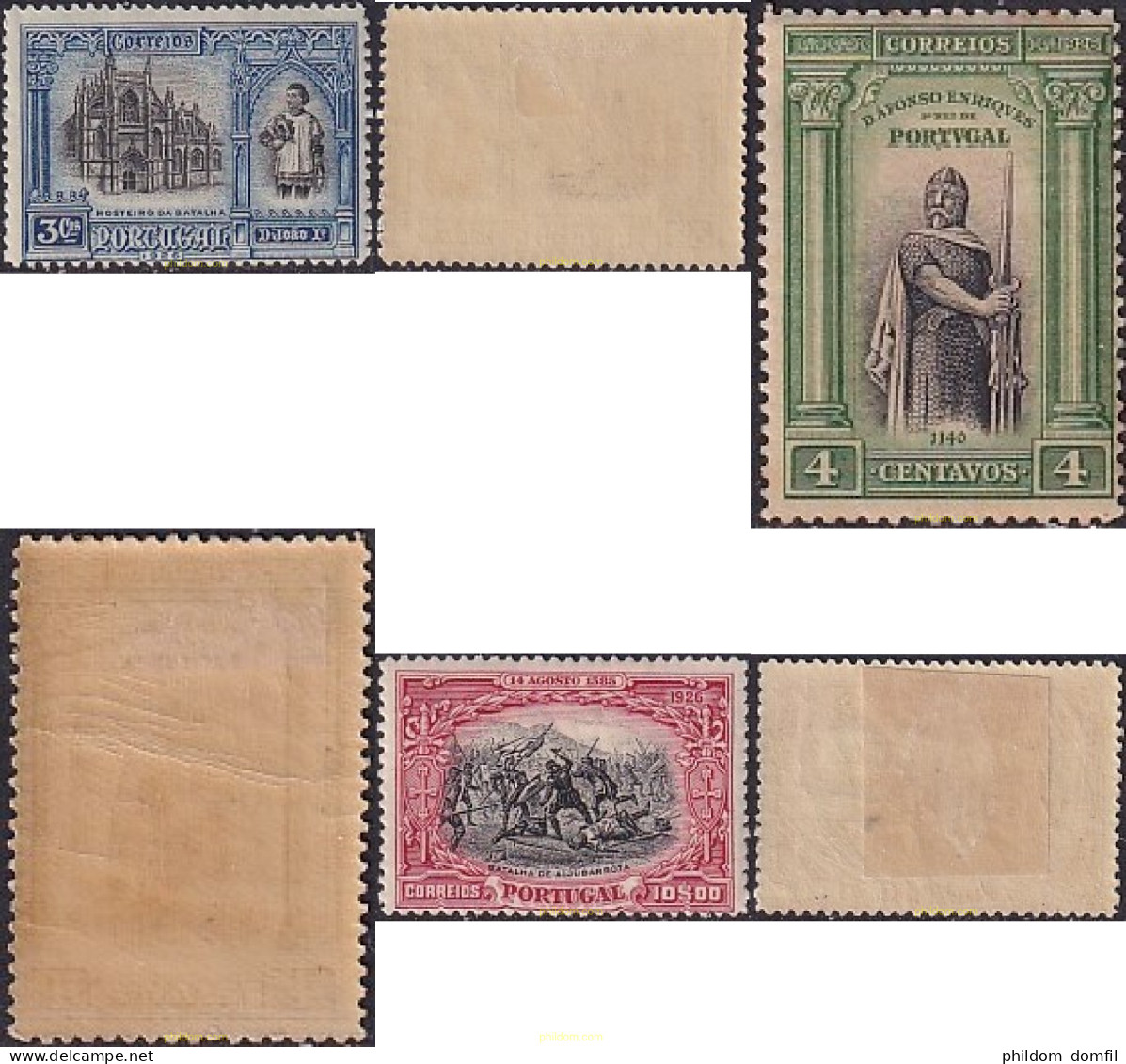 730926 HINGED PORTUGAL 1926 3 CENTENARIO DE LA INDEPENDENCIA - Otros & Sin Clasificación