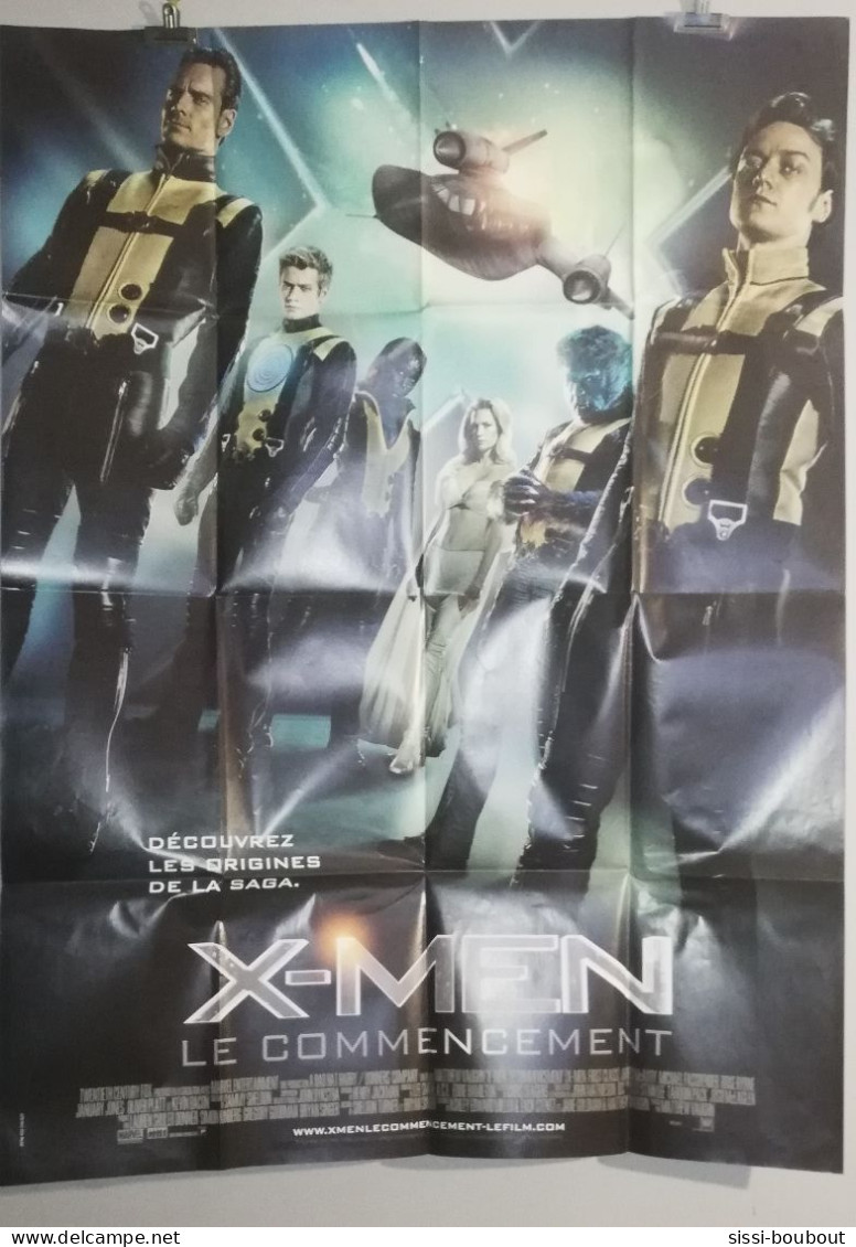 Affiche Originale De Cinéma "X-MEN - Le Commencement" De 2011 - Affiches & Posters