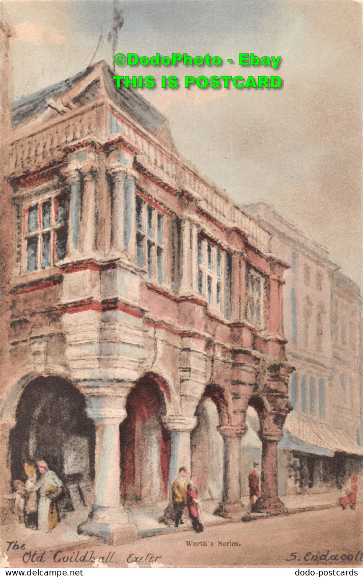 R422062 The Old Guildhall. Exeter. Worths Series. S. Endacott - Welt