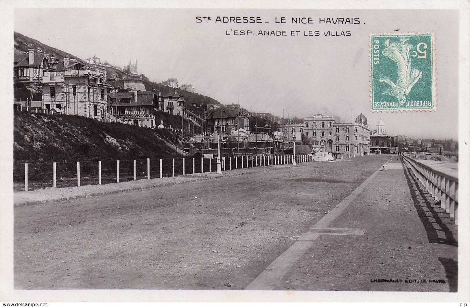 Le Havre - Sainte Adresse - Nice Havrais - L'Esplanade Et Les Villas  - CPA °J - Ohne Zuordnung