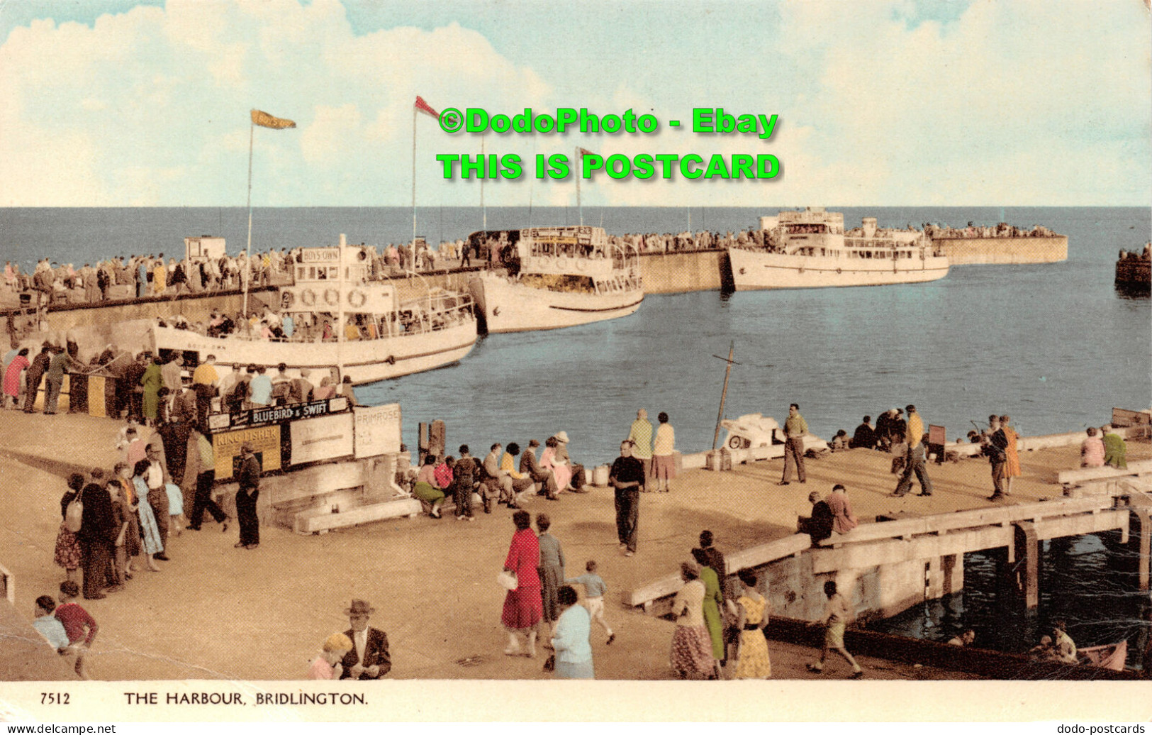 R421610 7512. The Harbour. Bridlington. H. Coates - Wereld