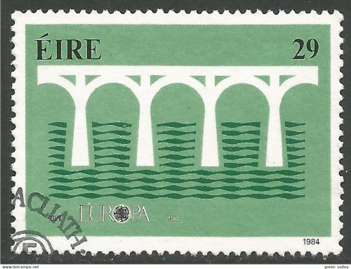 EU84-74b EUROPA CEPT 1984 Ireland Pont Bridge Brücke Puente Brug Ponte - Ponts