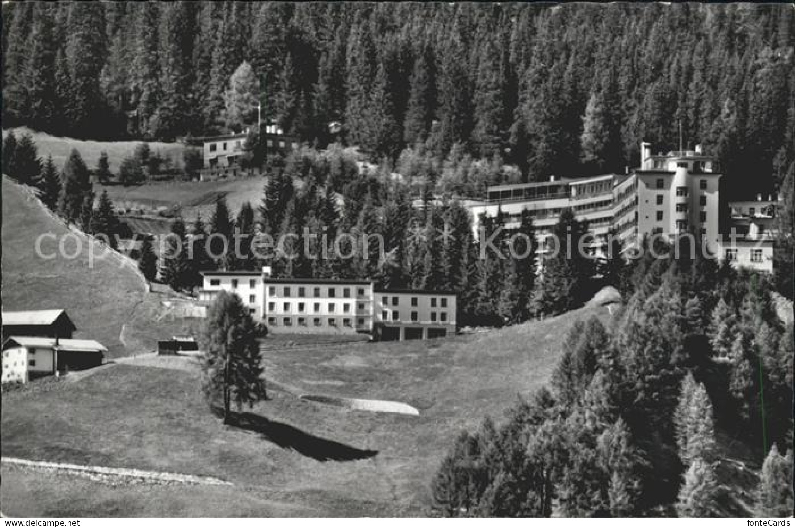 11773096 Davos Platz GR Thurgauisch-Schaffhausische Heilstaette Angestellten- Ar - Sonstige & Ohne Zuordnung