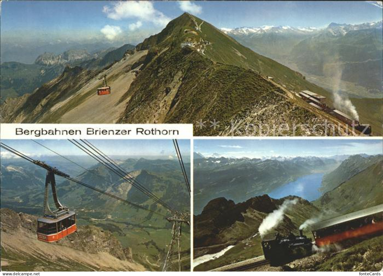 11771256 Brienz-Rothornbahn Seilbahn  Brienz-Rothornbahn - Sonstige & Ohne Zuordnung