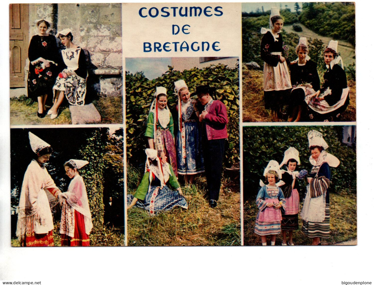 CP  Costumes De  Bretagne - Bretagne