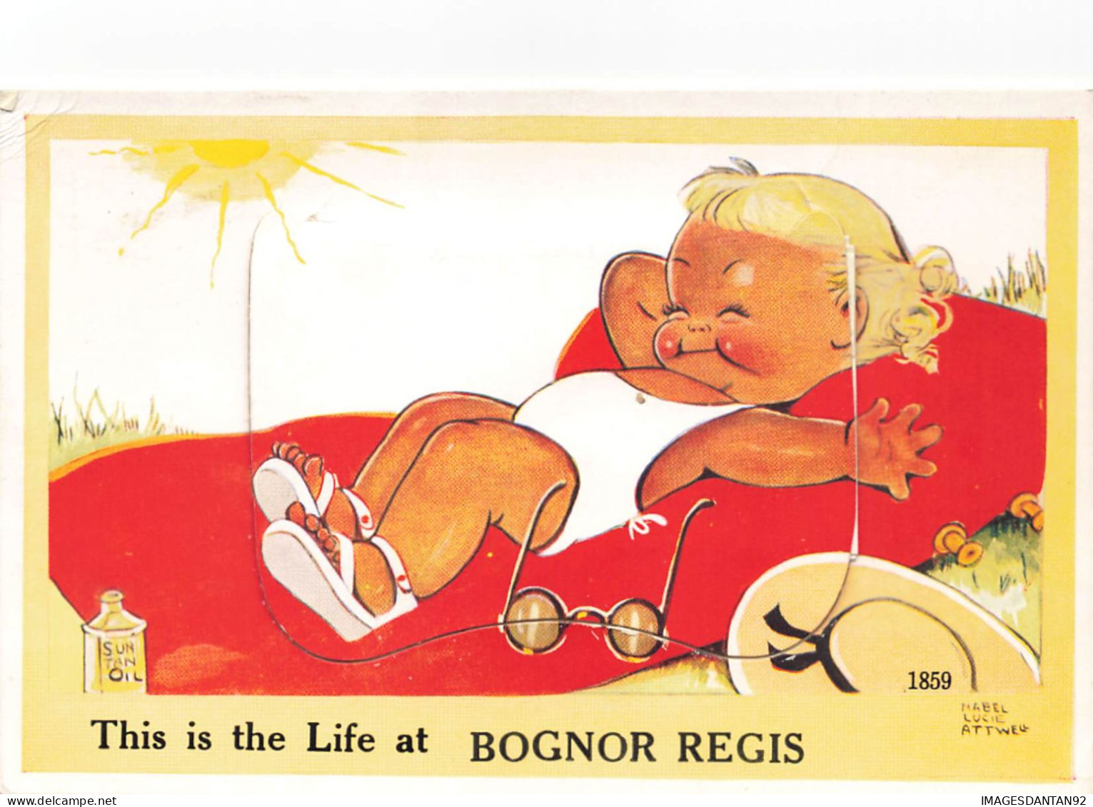 ROYAUME UNI #FG57369 BOGNOR REGIS THIS IS THE LIFE CARTE A SYSTEME MABEL LUCIE ATTWELL - Bognor Regis