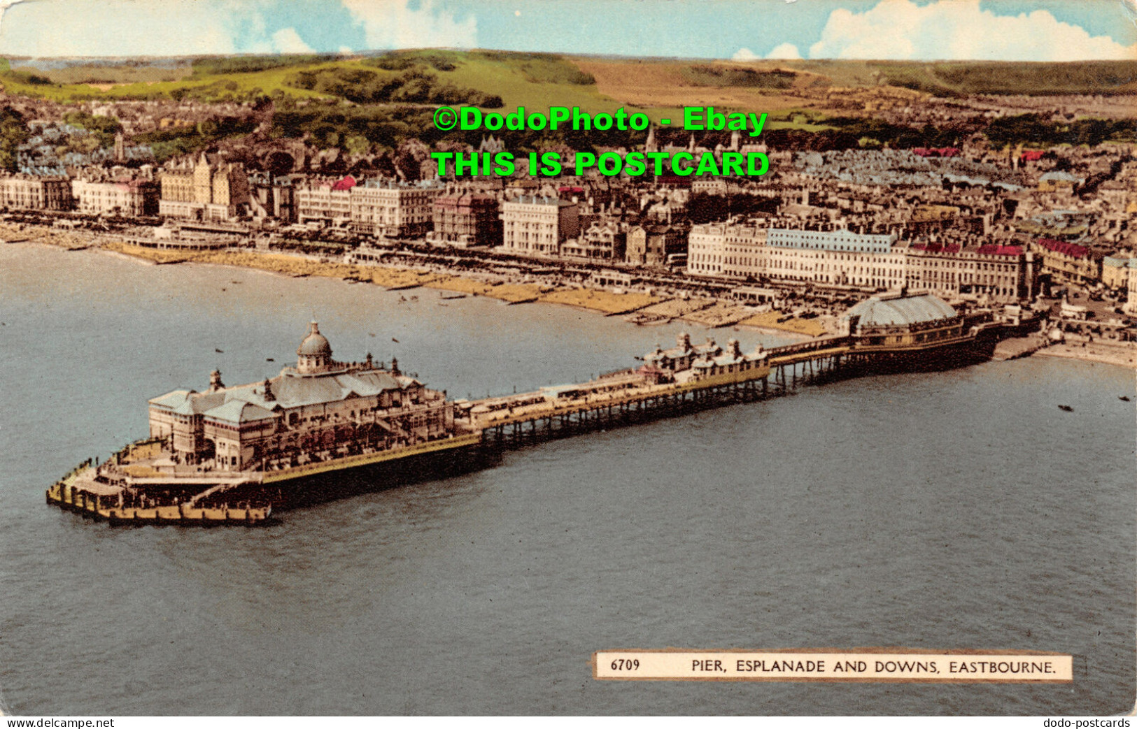 R422544 Eastbourne. Pier. Esplanade And Downs. Shoesmith And Etheridge. Norman - World