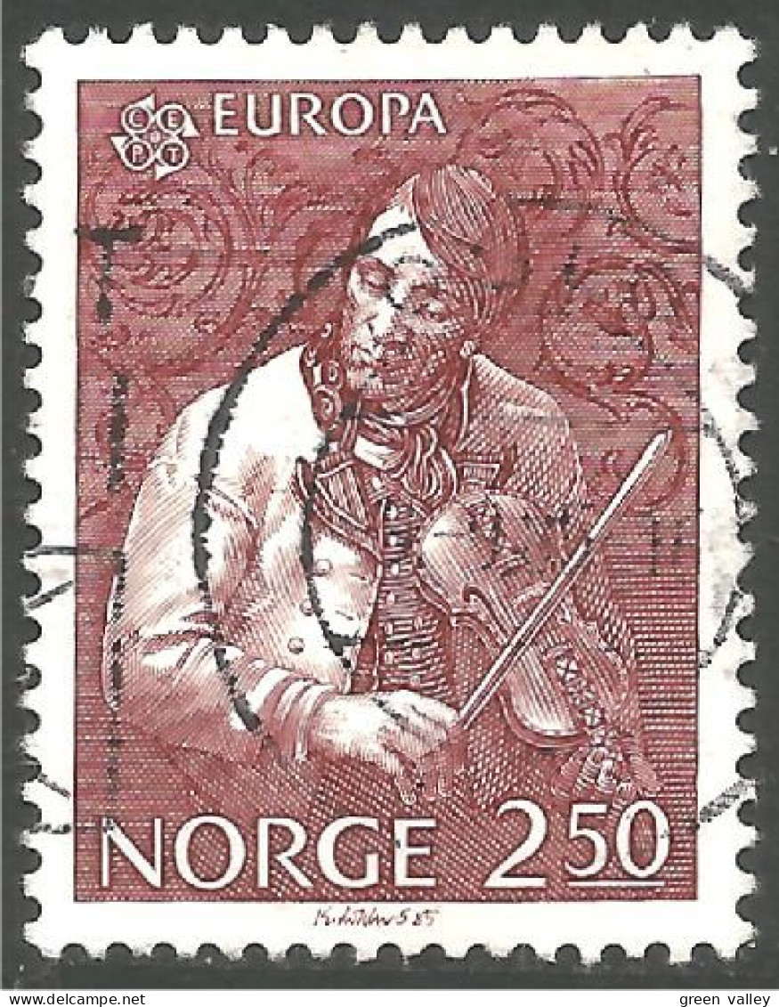 EU85-63a EUROPA CEPT 1985 Norway Augundsson Violin Fiddler Violon Viole - Musik