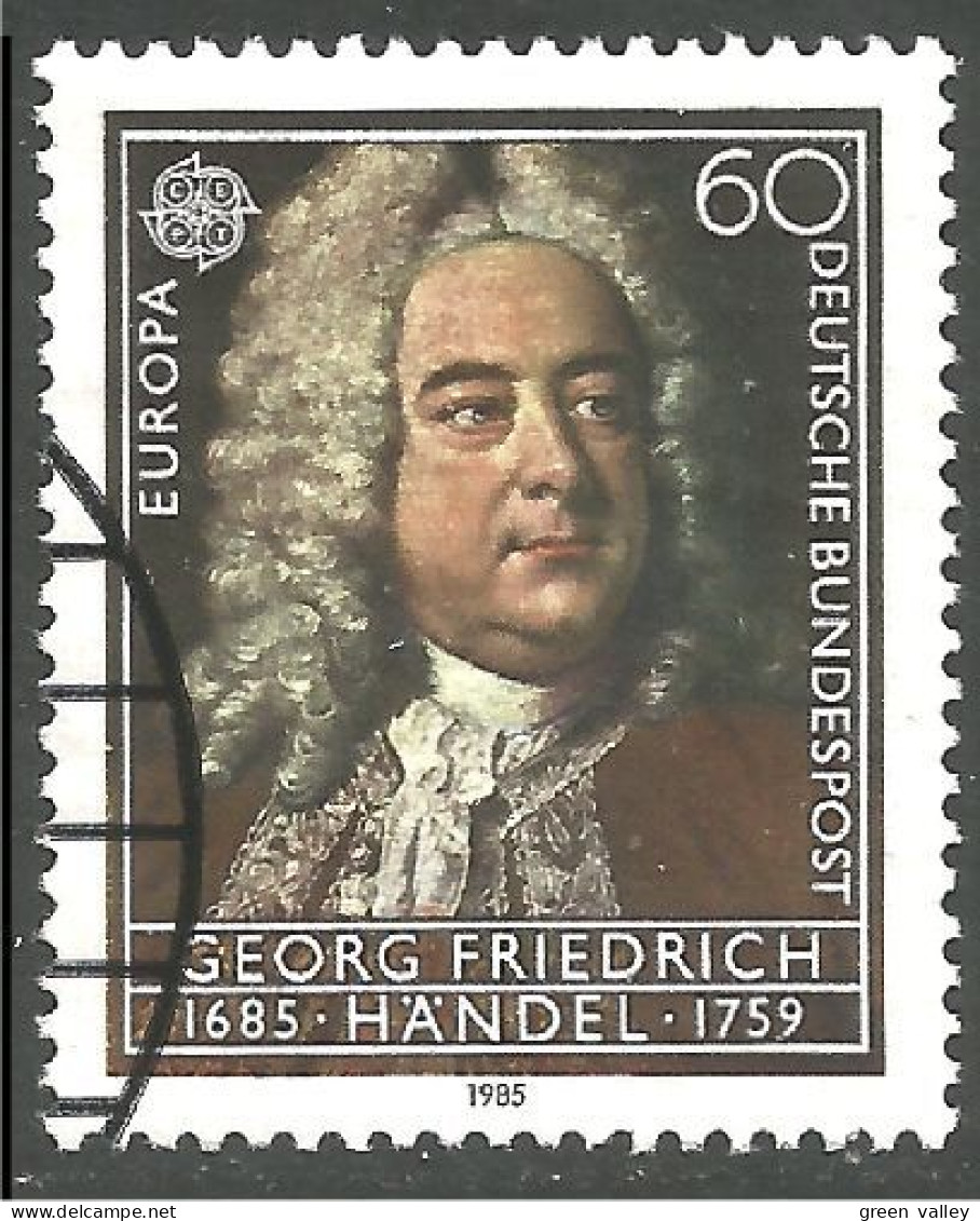 EU85-56c EUROPA CEPT 1985 Germany Georg Friedrich Handel - Otros & Sin Clasificación