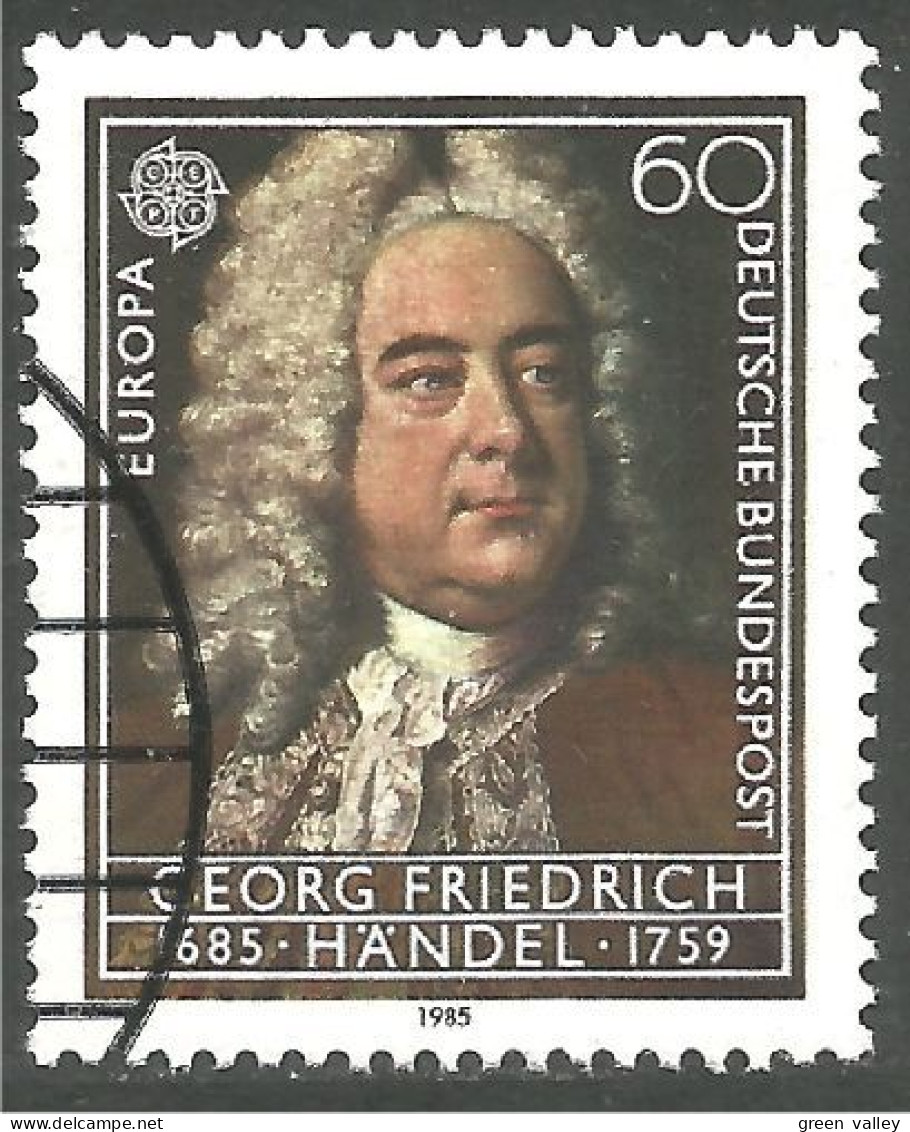 EU85-56b EUROPA CEPT 1985 Germany Georg Friedrich Handel - Musique