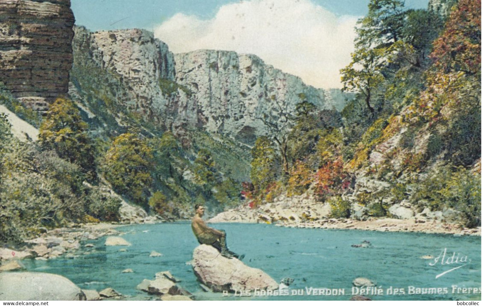 GORGES DU VERDON  (Alpes-de-Haute-Provence):  Défilé Des Baumes Frères - Autres & Non Classés