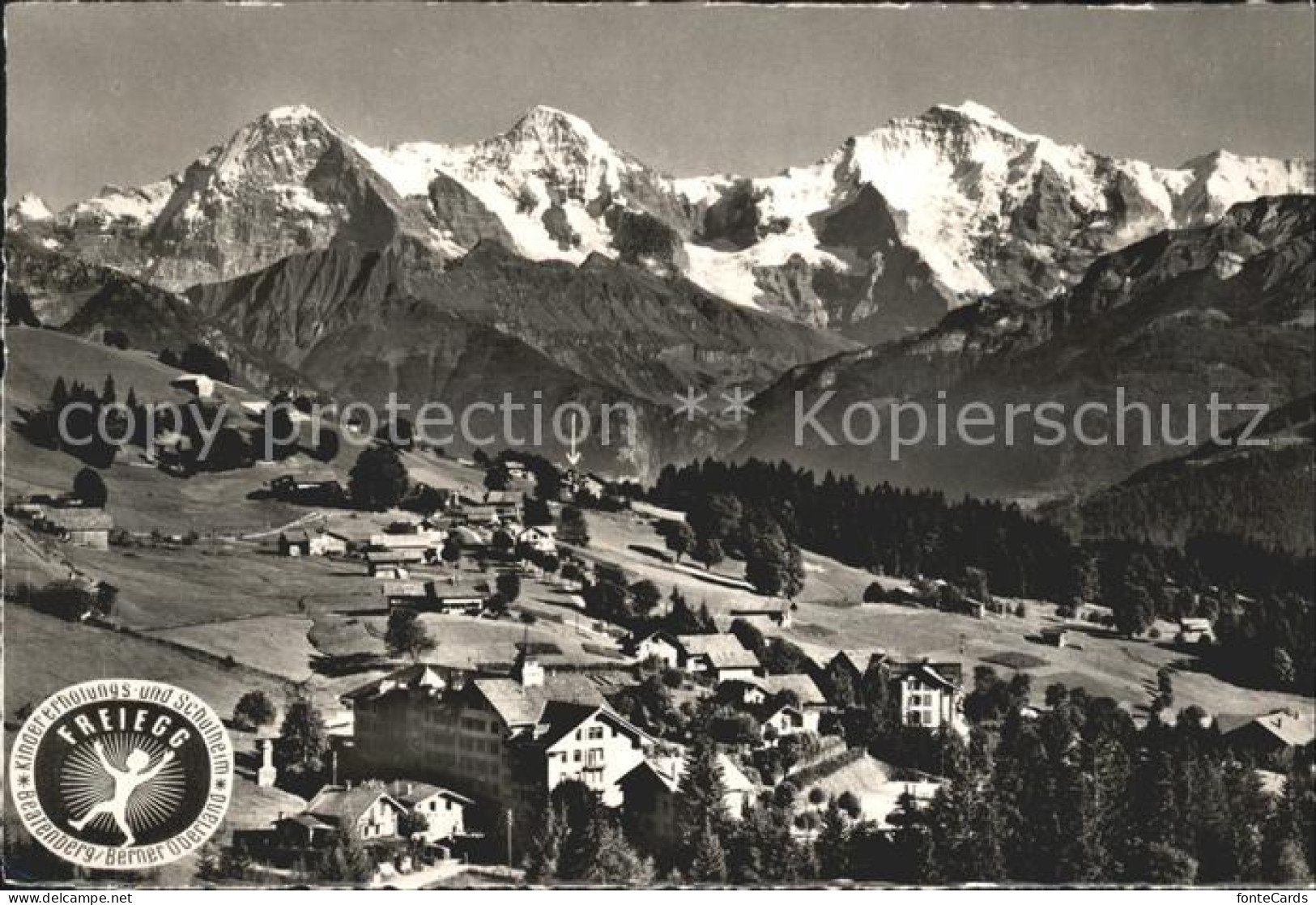 11770046 Beatenberg Kindererholungsheim Freiegg Eiger Moench Jungfrau Beatenberg - Sonstige & Ohne Zuordnung