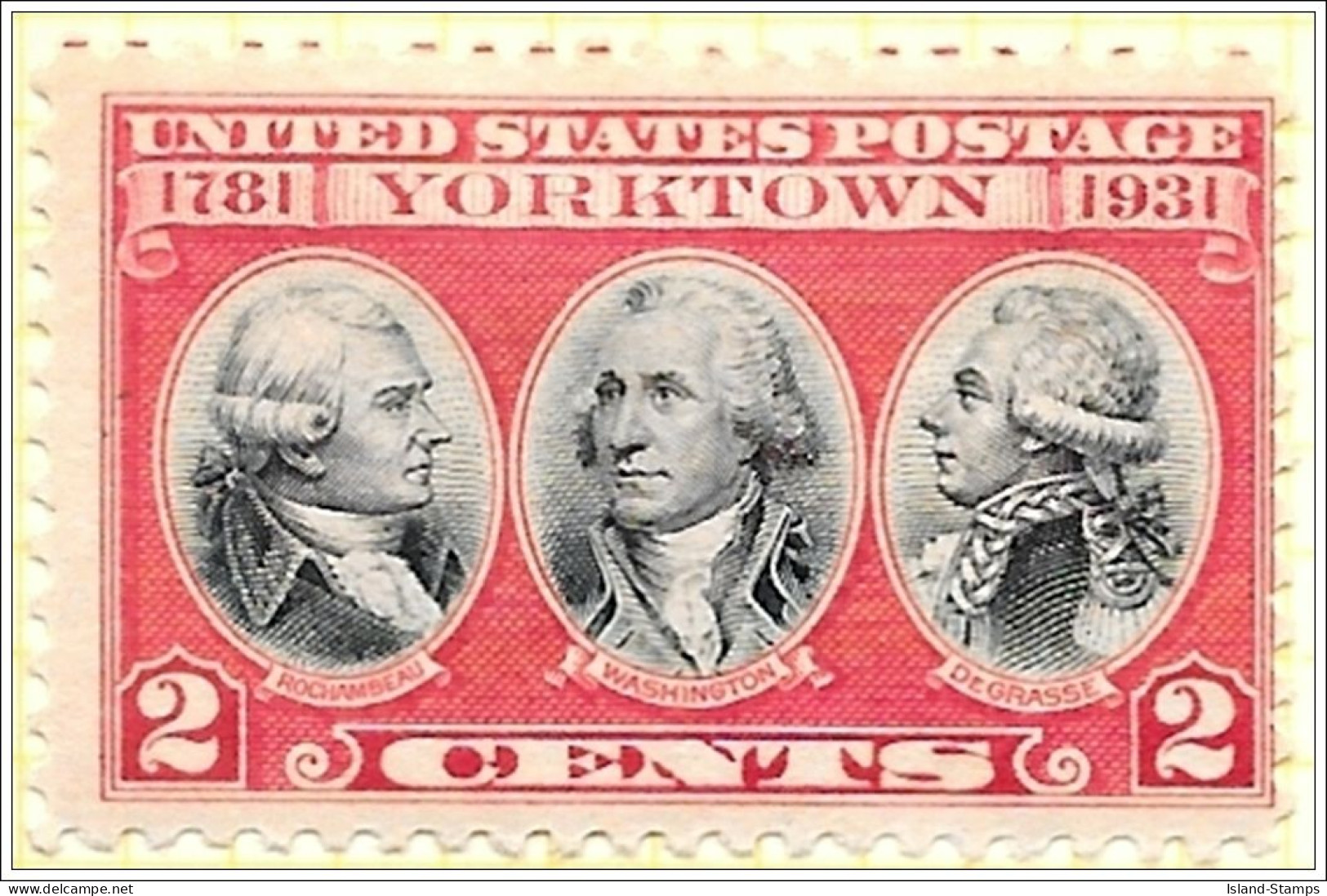 # 703 - 1931 2c Yorktown Issue Mint & Used Examples - Nuevos