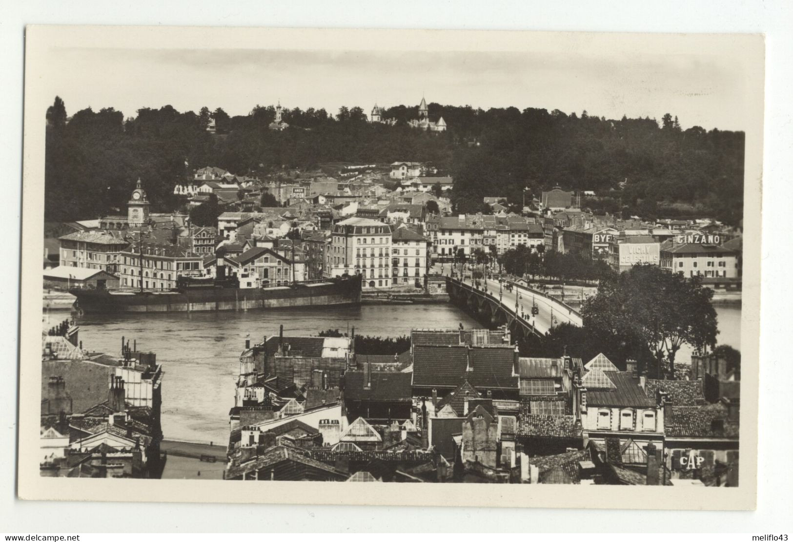 64/ CPSM - Bayonne - Vu Egénérale Vers St Etienne - Le Pont Saint Esprit Et L'Adour - Bayonne