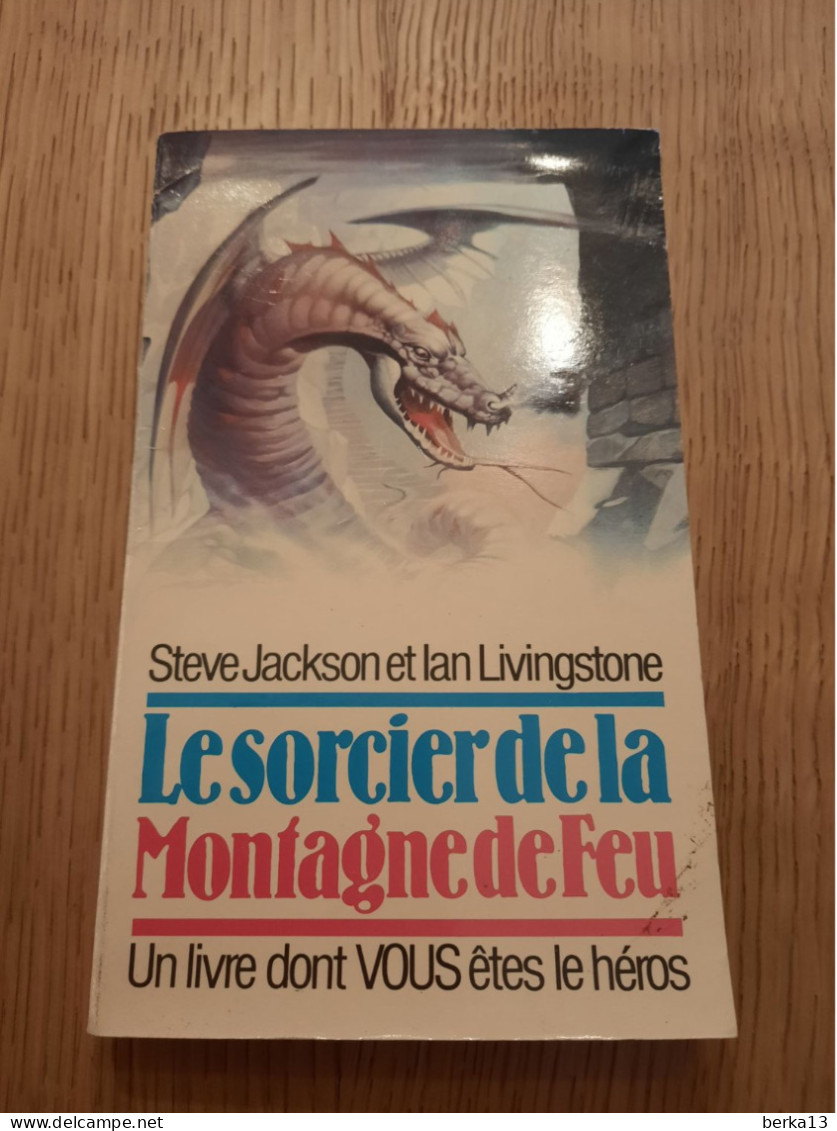 Le Sorcier De La Montagne De Feu JACKSON Et LIVINGSTONE 1984 - Autres & Non Classés