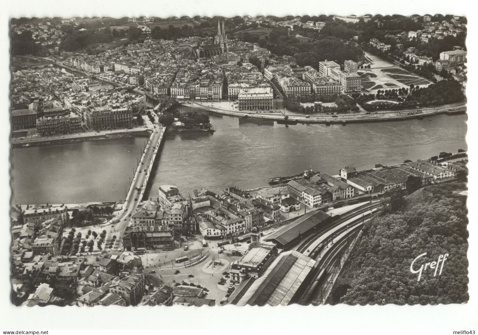 64/ CPSM - Bayonne - Vue Aérienne - Bayonne