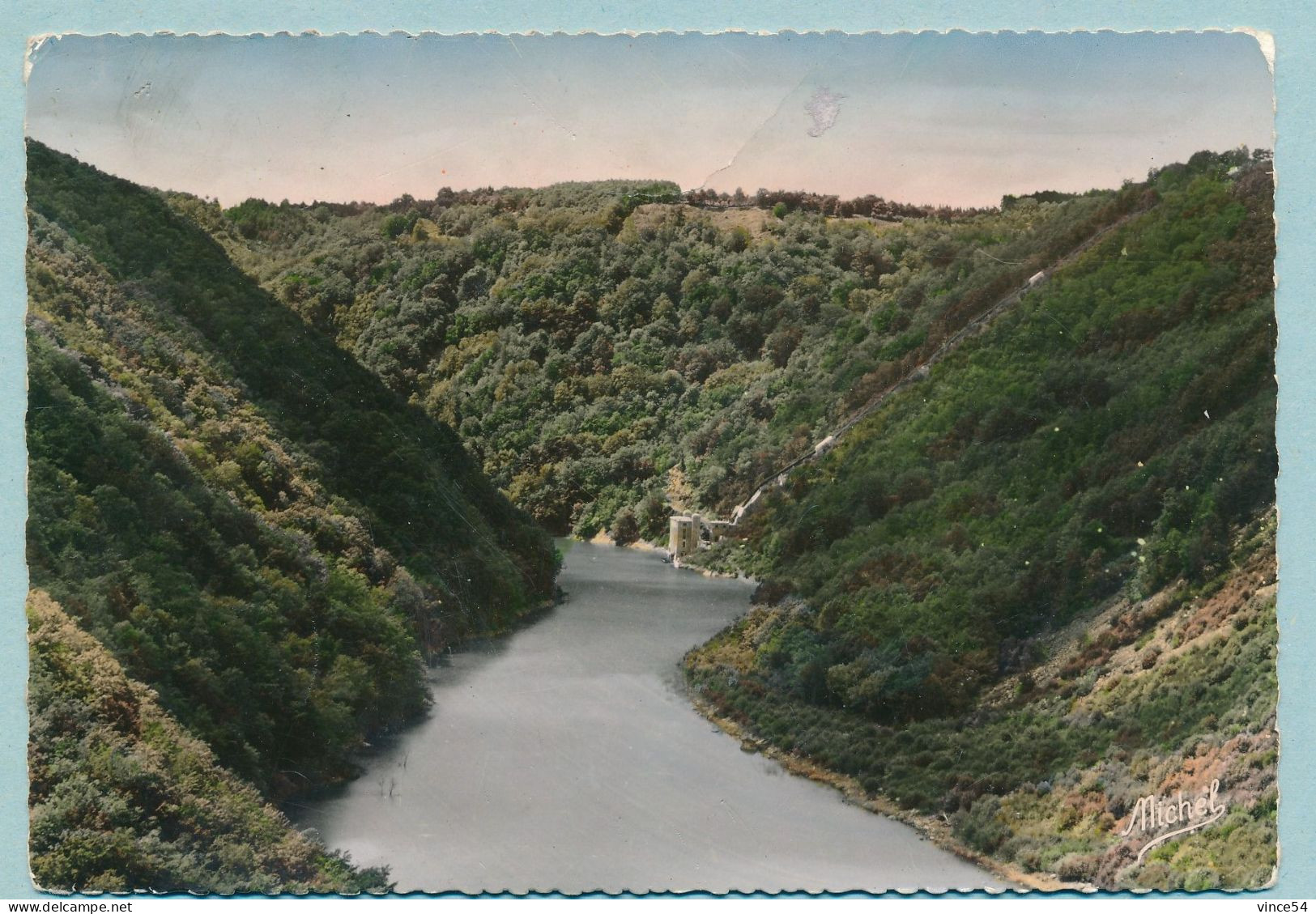 Gorges De La DORDOGNE - Le VERMILLAT - Usine Conduite Forcée - Barrage De Neuvic Route Touristique Neuvic Sérandon... - Other & Unclassified