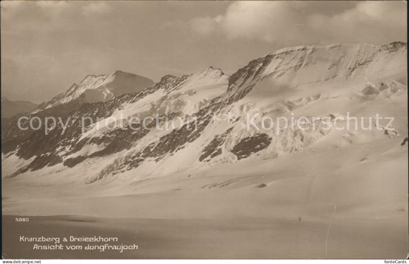 11769716 Jungfraujoch Mit Kranzberg Und Dreieckhorn Jungfraujoch - Sonstige & Ohne Zuordnung