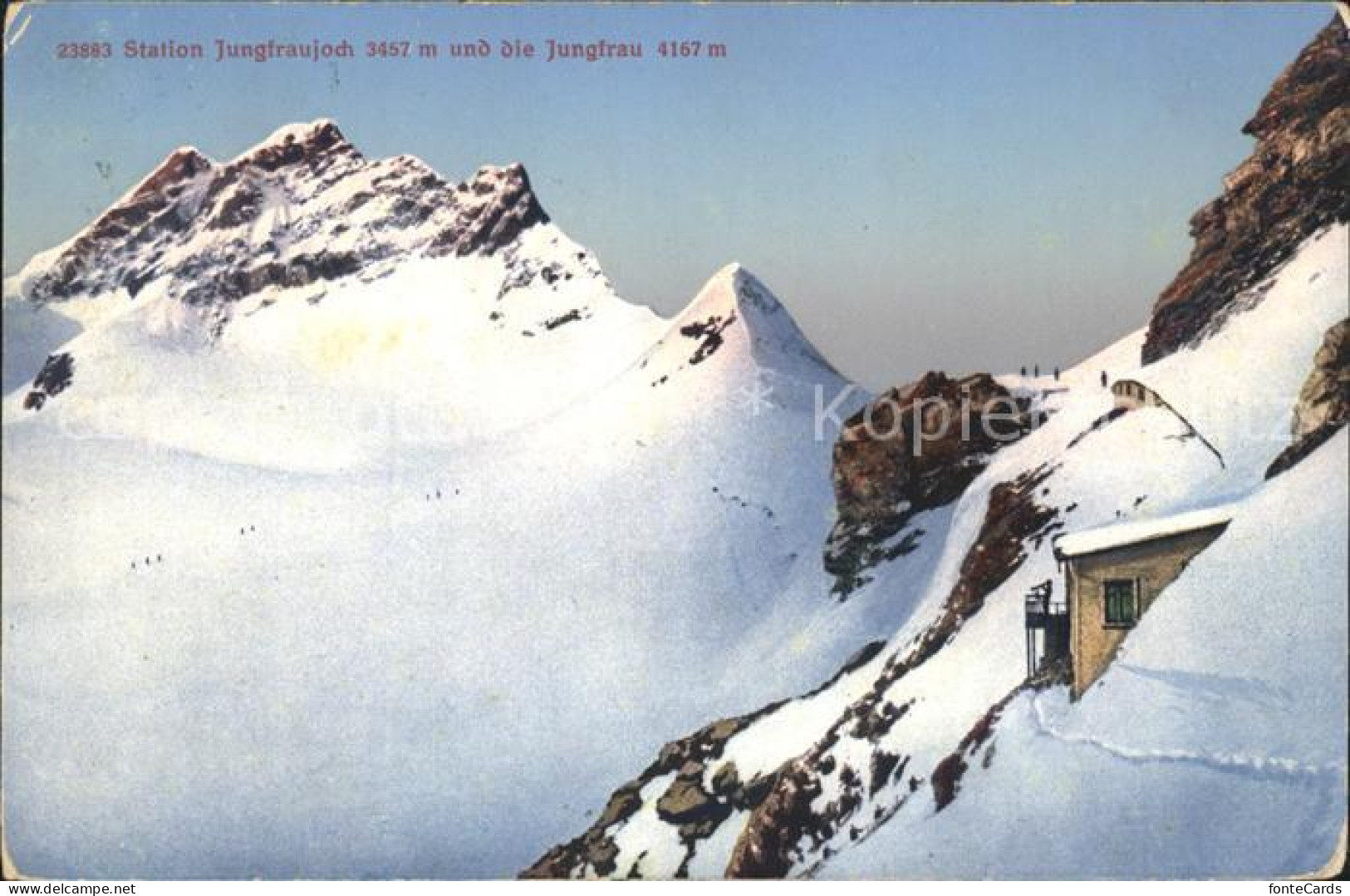 11769707 Jungfrau BE Mit Jungfraujoch Station Jungfrau BE - Sonstige & Ohne Zuordnung