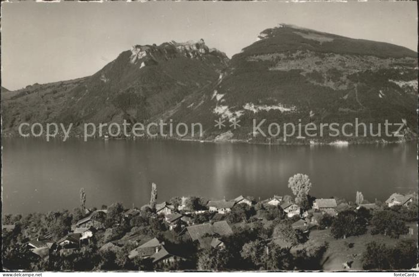 11769646 Krattigen Am Thunersee Mit Sigriswiler Rothorn Und Niederhorn Krattigen - Autres & Non Classés