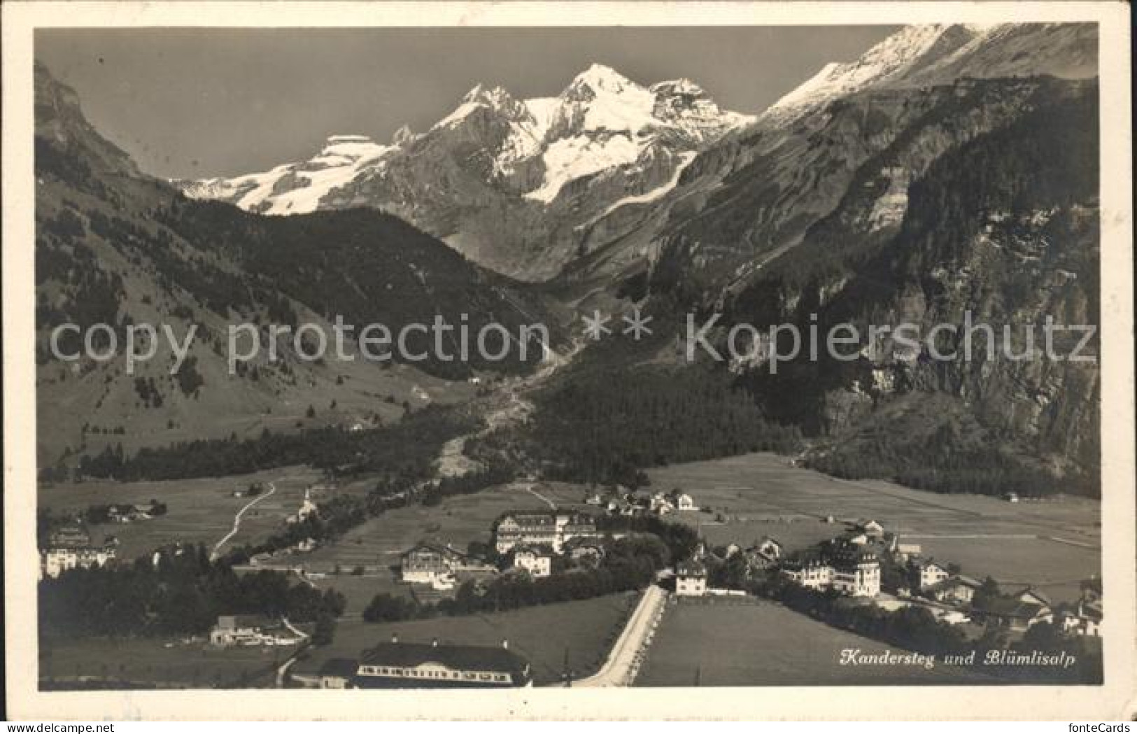 11769616 Kandersteg BE Mit Bluemlisalp Kandersteg - Other & Unclassified