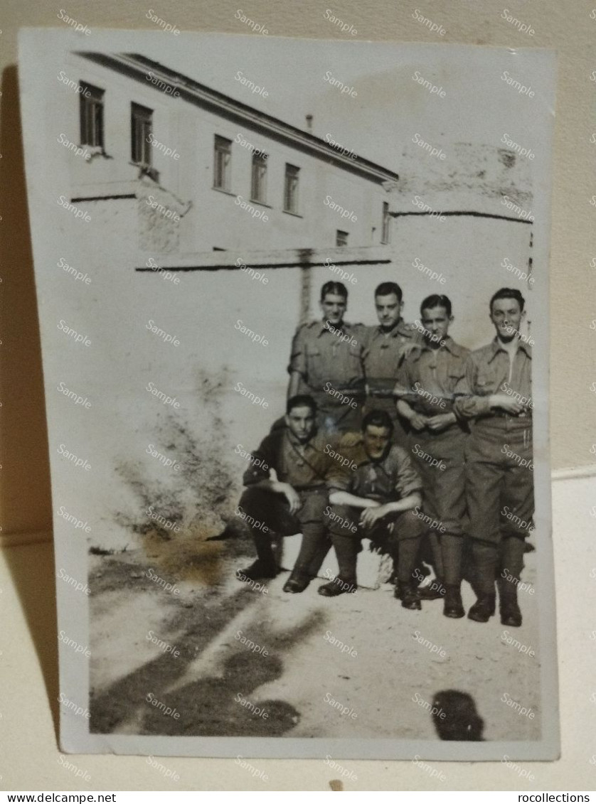 Italia Foto CIMMINO - EBOLI. Militari.  80x60 Mm. - Guerre, Militaire