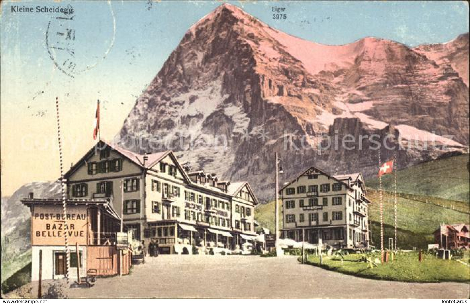 11769527 Kleine Scheidegg Interlaken Hotels Mit Jungfraubahn Und Eiger Kleine Sc - Sonstige & Ohne Zuordnung