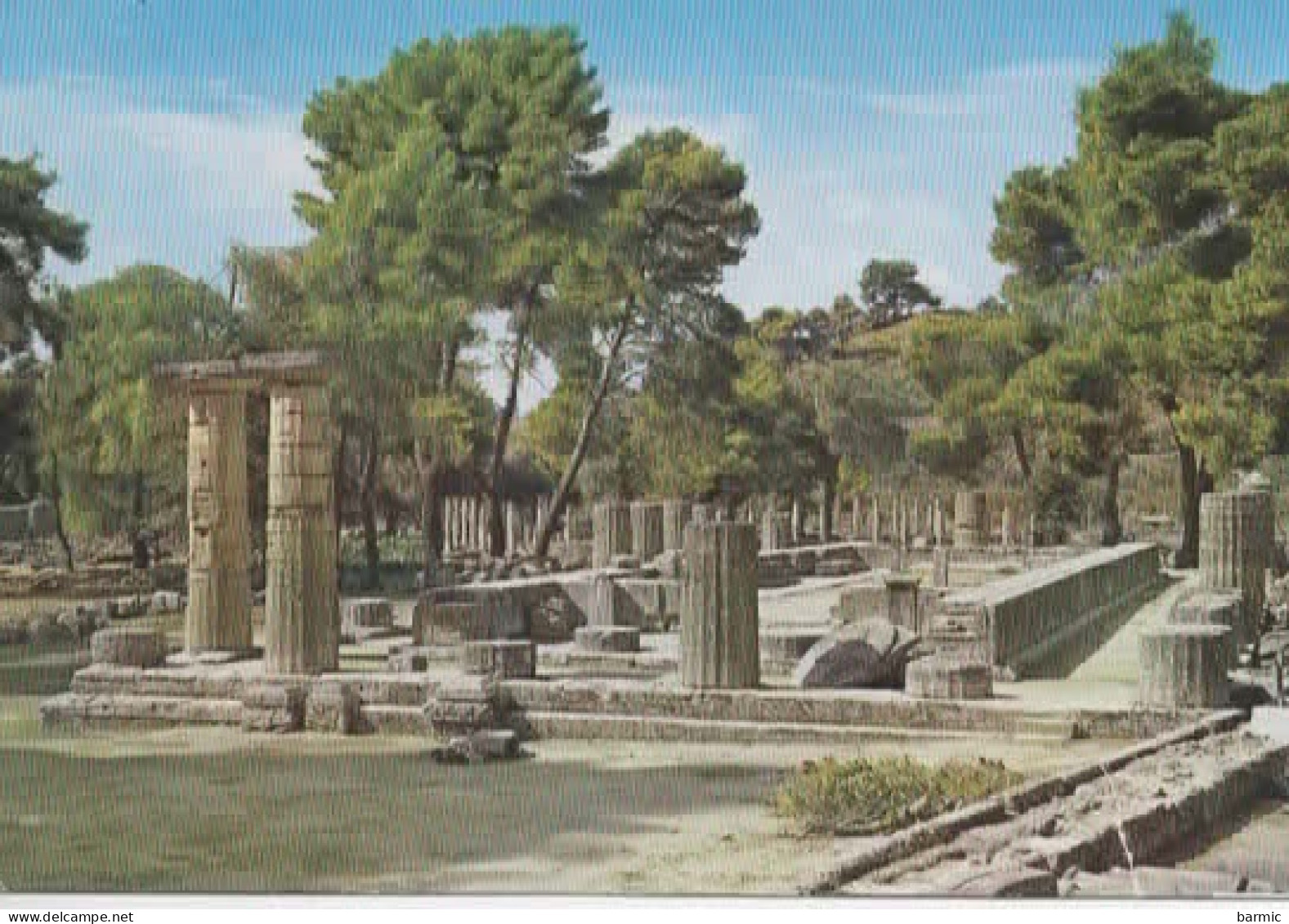 OLYMPIE, LE TEMPLE D HERA  COULEUR REF 16379 - Griechenland