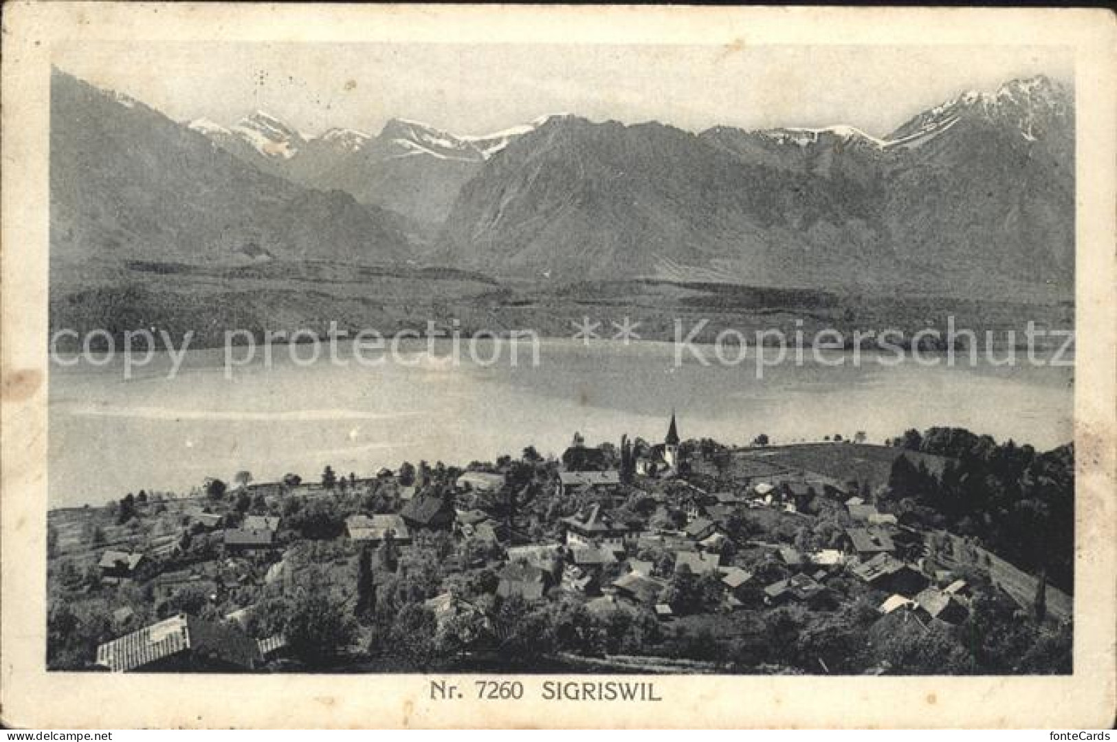 11769517 Sigriswil Am Thunersee Panorama Sigriswil - Sonstige & Ohne Zuordnung