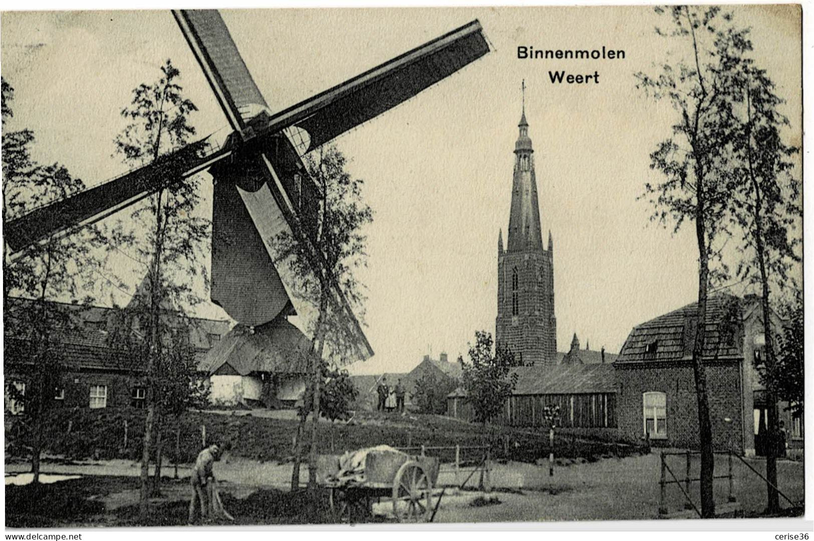 Weert Binnenmolen Circulée En 1912 - Weert