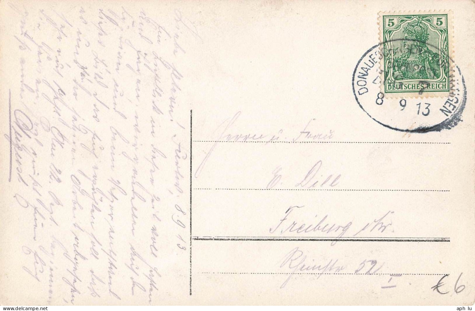 Bahnpost (Ambulant; R.P.O./T.P.O.) Donaueschingen-Furtwangen (ZA2539) - Covers & Documents